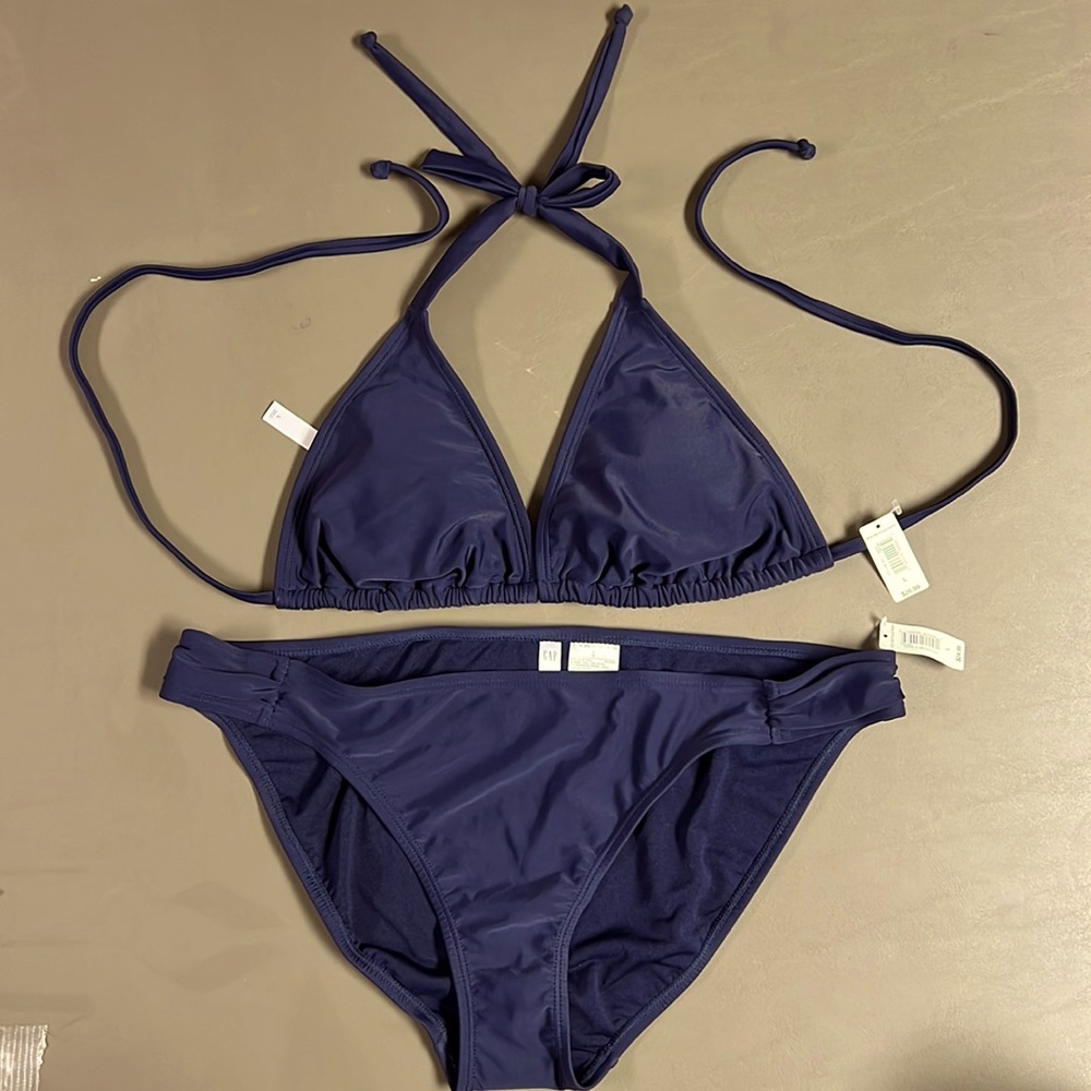 Gap Body Navy Bikini Large